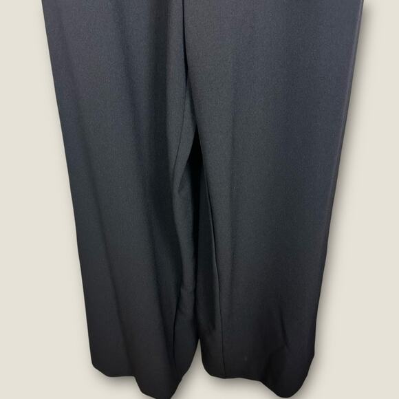 Julia Jordan Sleeveless Classic Wide Leg Jumpsuit Black Size 6 Cocktail Formal - Picture 6 of 14